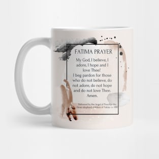 Fatima Prayer Mug